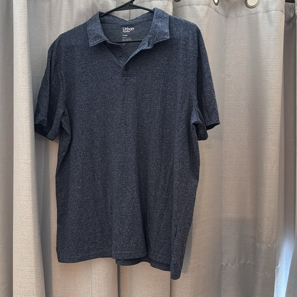 Urban pipeline men’s shirt with collar